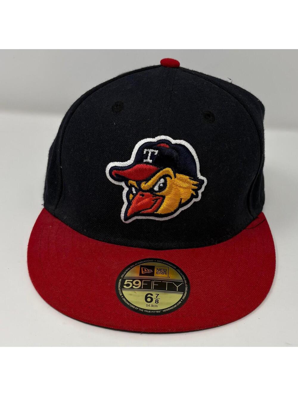 New Era 59FIFTY Toledo Mud Hens Fitted Hat Cap Minor League Baseball Size 6 7/8